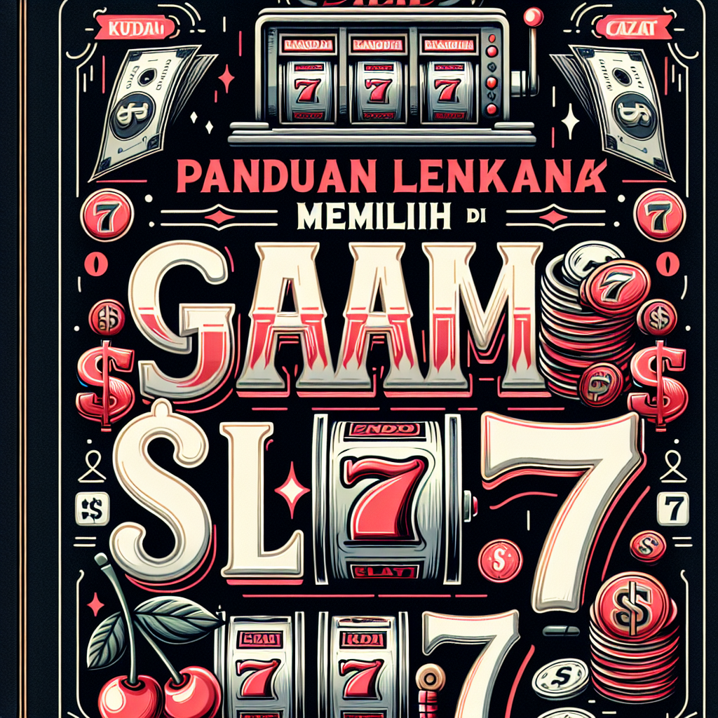 Panduan Lengkap Memilih Game Slot di Kuda77