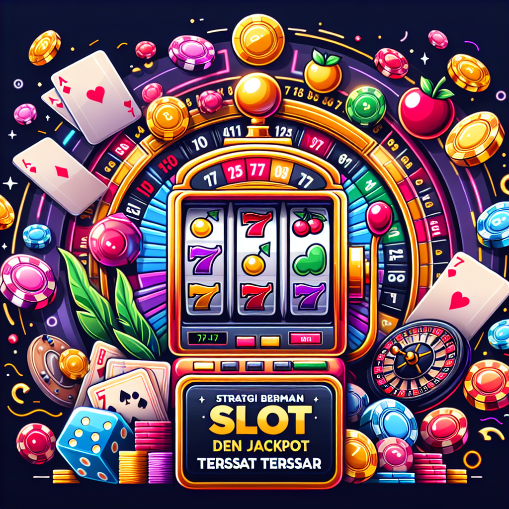 Strategi Bermain Slot dengan Jackpot Terbesar di Kuda77