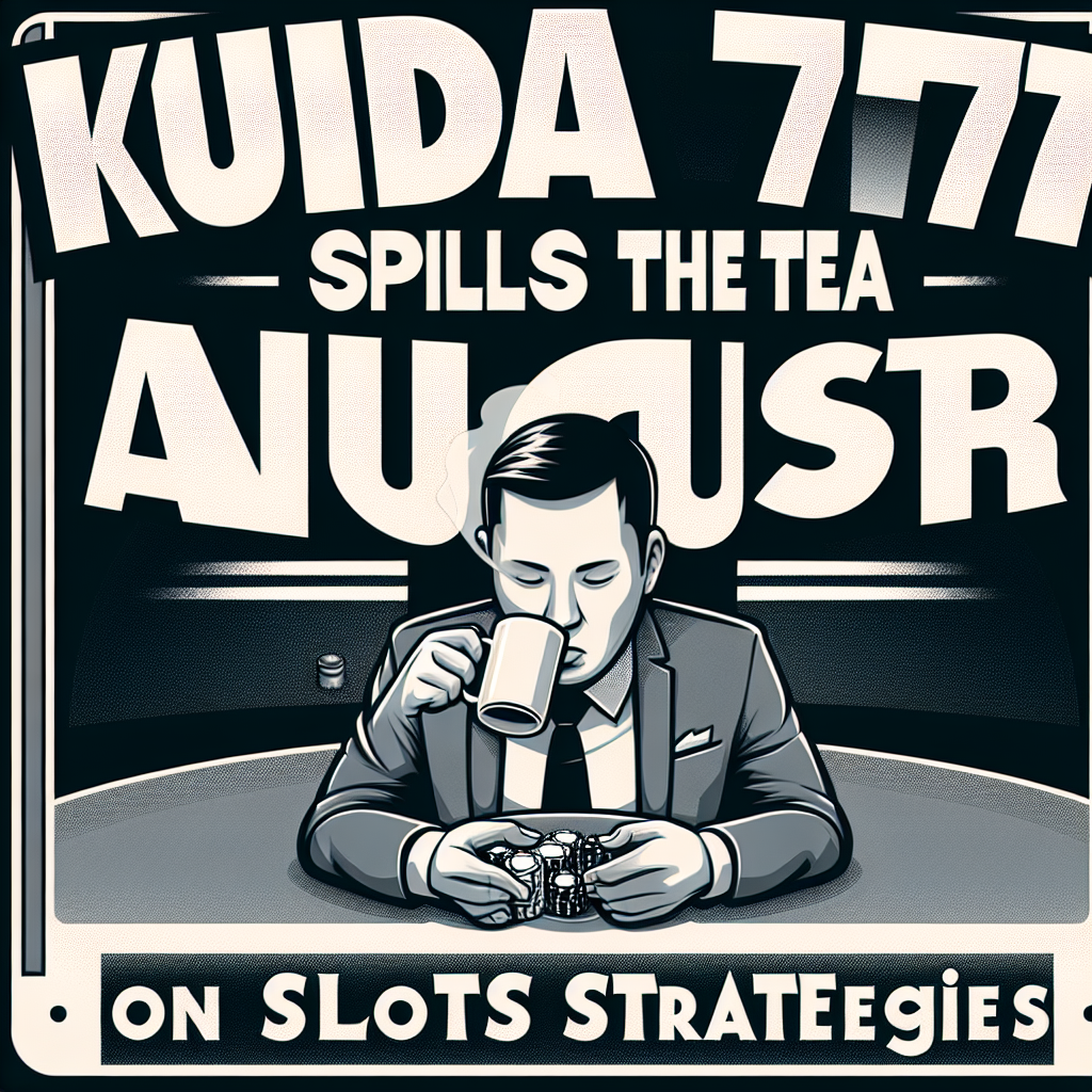 Kuda77 Spills the Tea on August Slot Strategies