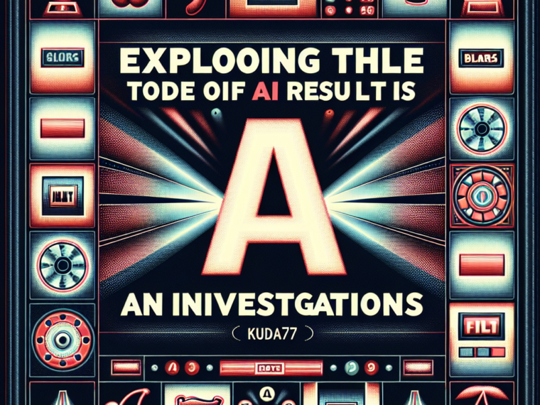 Exploring the Role of AI in Slot Machine Results. An Investigation, by Kuda77