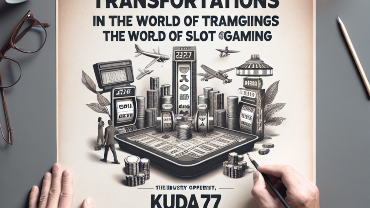 The industry expert, Kuda77 anticipates transformations, in the world of slot gaming by October 2024.