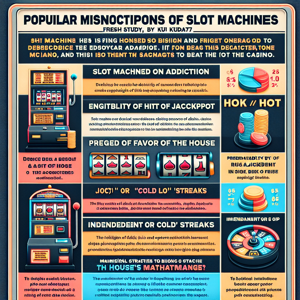 Fresh Study, by Kuda77 Questions Popular Misconceptions About Slot Machines.