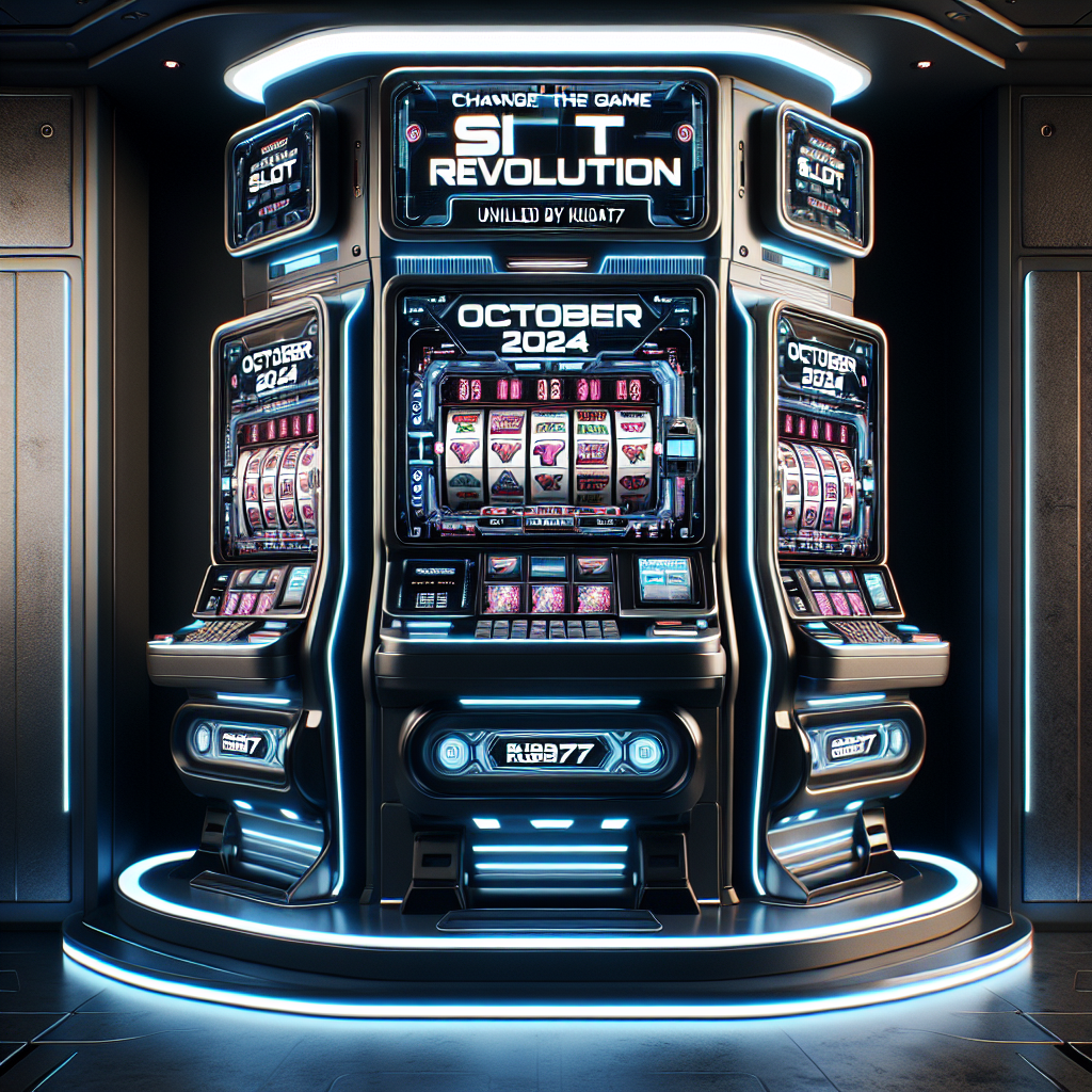 October 2024 Slot Revolution Unveiled by Kuda77. A Strategy thats Set to Change the Game